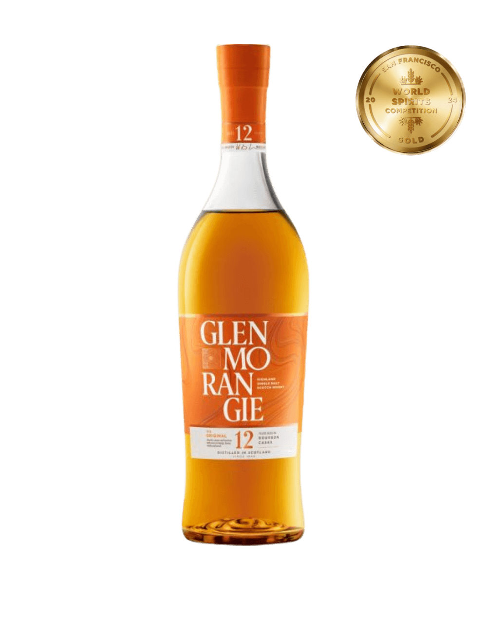 GLENMORANGIE THE ORIGINAL 12 YEARS OLD SINGLE MALT SCOTCH WHISKY