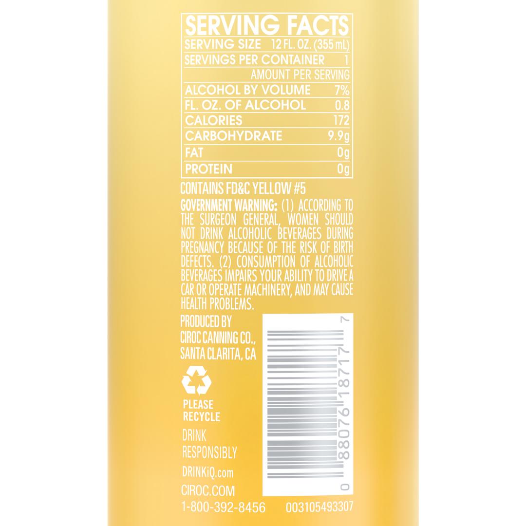 Ciroc Cocktails-other Vodka Spritz Pineapple Passion Pineapple