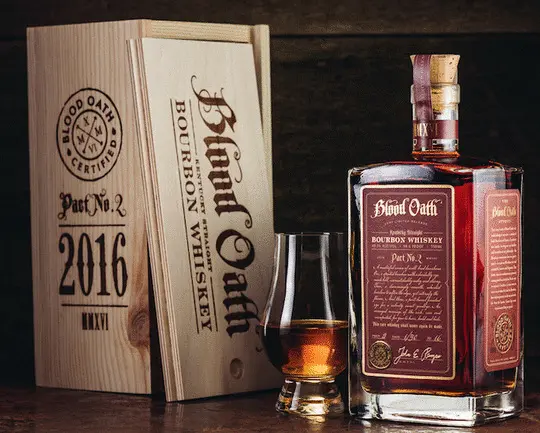 Blood Oath Straight Bourbon Pact No. 1 2015 Very Limited Release