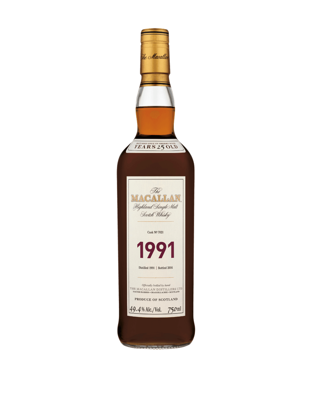 The Macallan Fine & Rare 1991 #7021