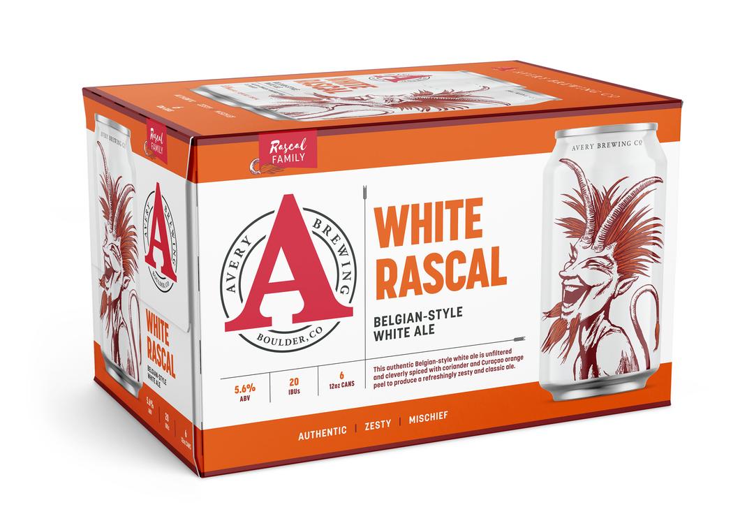 Avery Brewing Wit Bier Belgian Style White Ale White Rascal