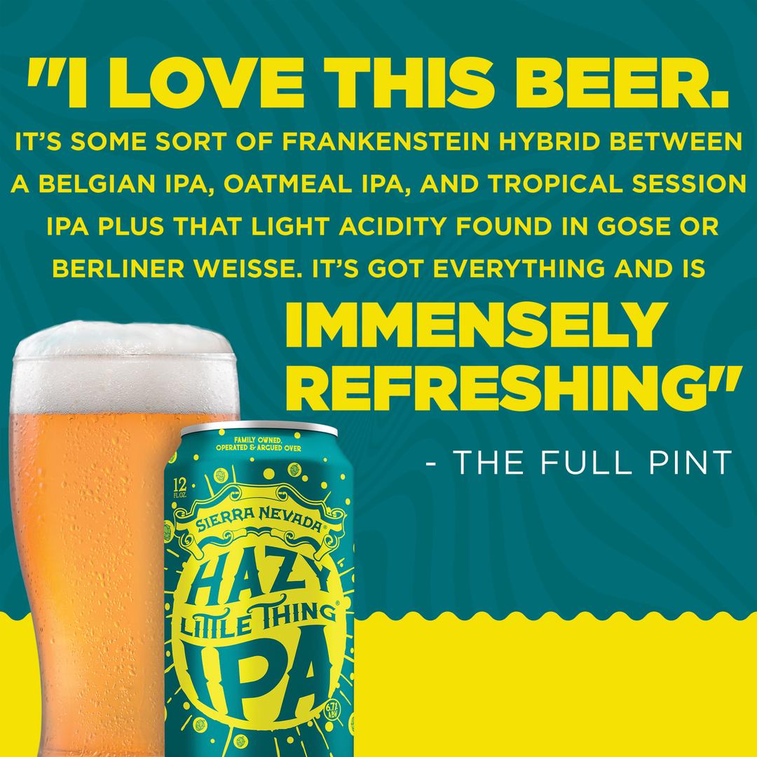 Sierra Nevada India Pale Ale Hazy Little Thing Ipa