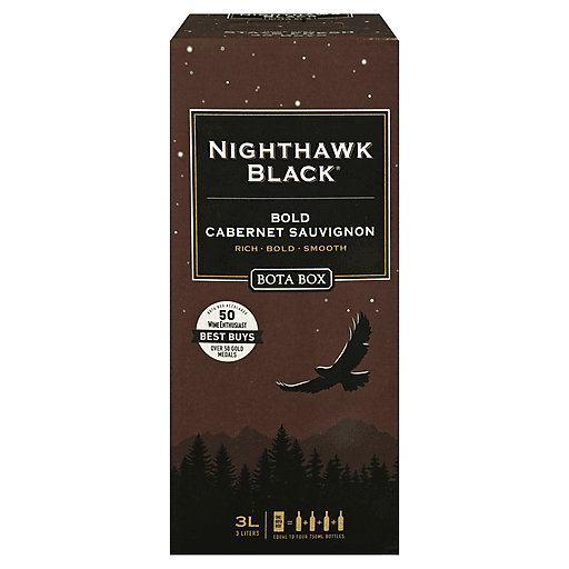 Bota Box Cabernet Sauvignon Nighthawk Black California