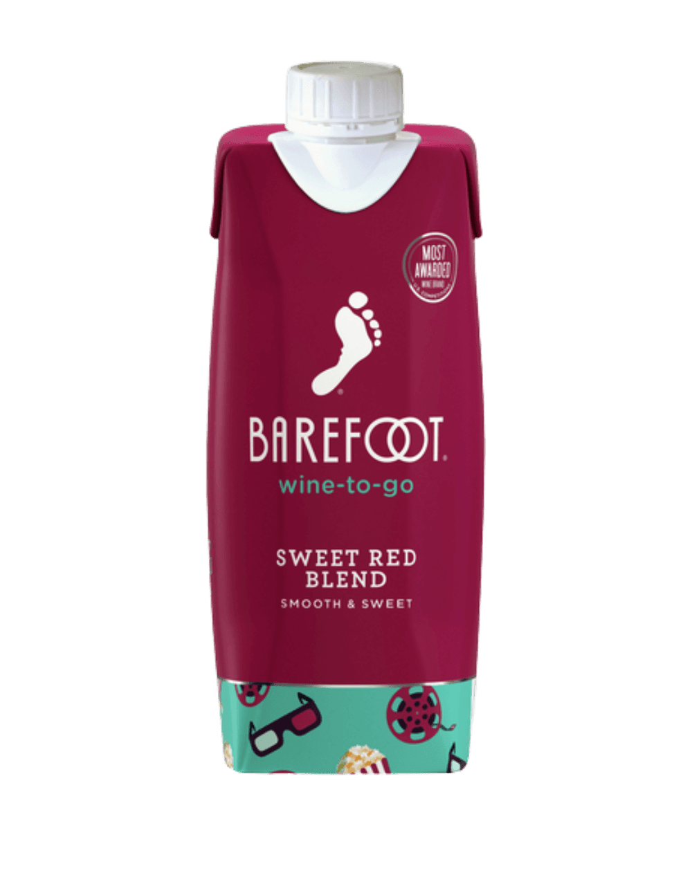 Barefoot-to-go Sweet Red Red Wine Tetra