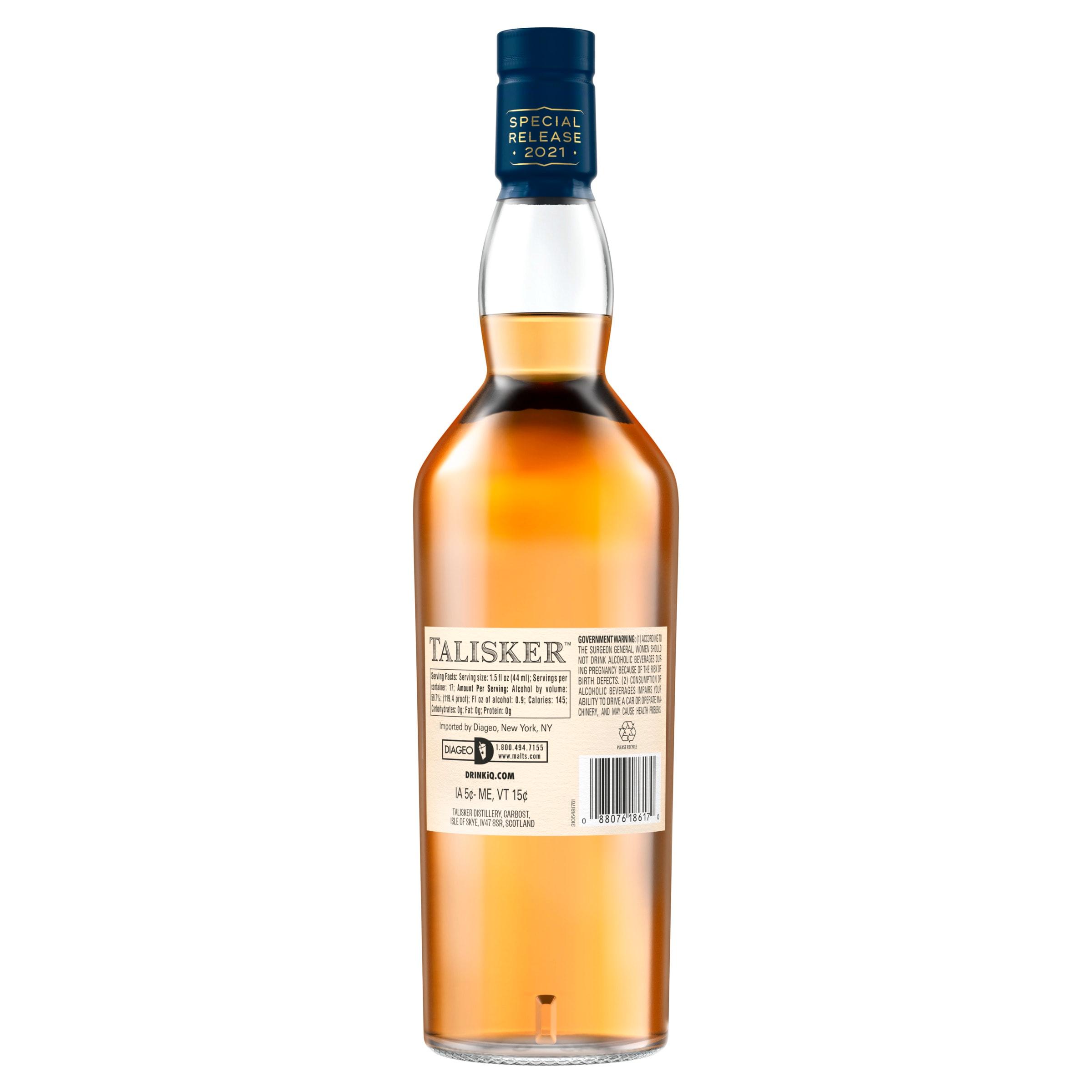 TALISKER 8 YEAR OLD 2021 SPECIAL RELEASE SINGLE MALT SCOTCH WHISKY