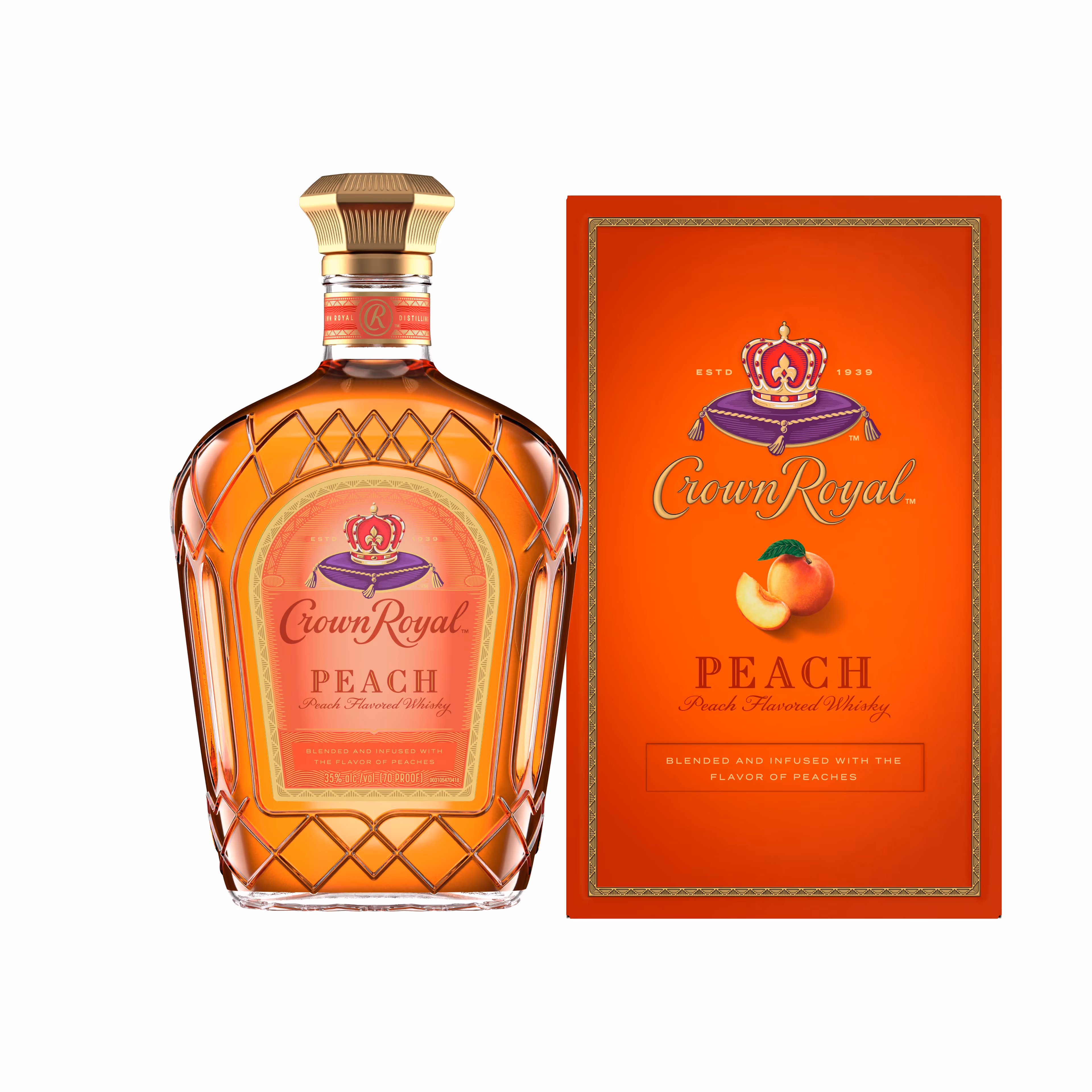 CROWN ROYAL® PEACH FLAVORED WHISKY