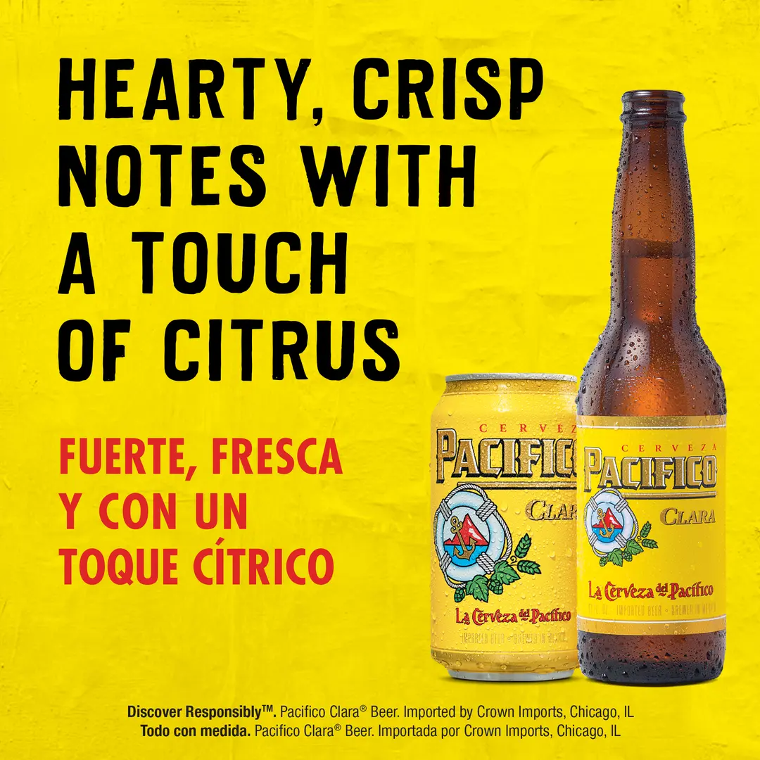 Pacifico Pale Lager Cerveza Clara