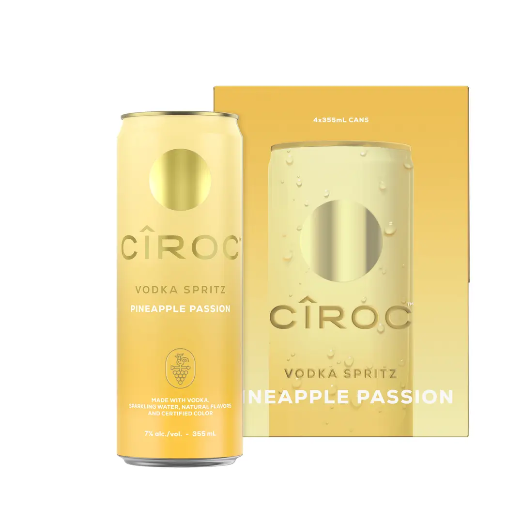 Ciroc Cocktails-other Vodka Spritz Pineapple Passion Pineapple
