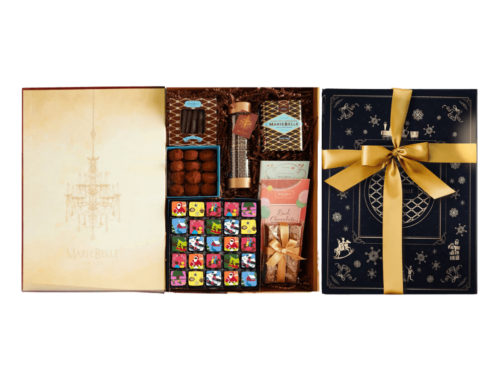 Mariebelle Holiday Petit Palais Royal Book Chocolate Gift Set