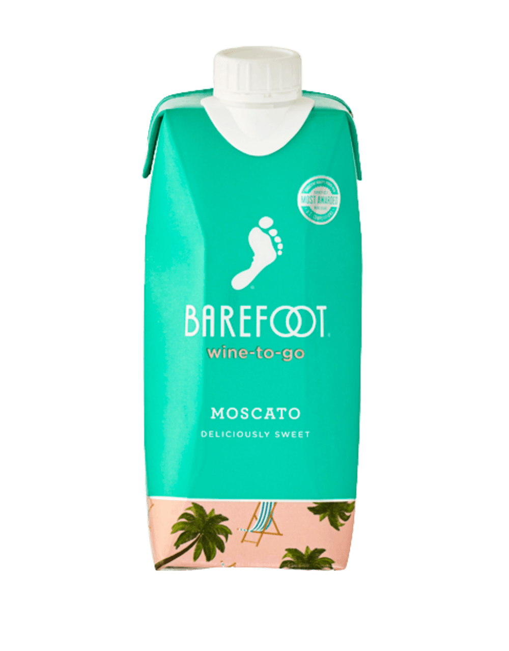 Barefoot-to-go Moscato White Wine Tetra