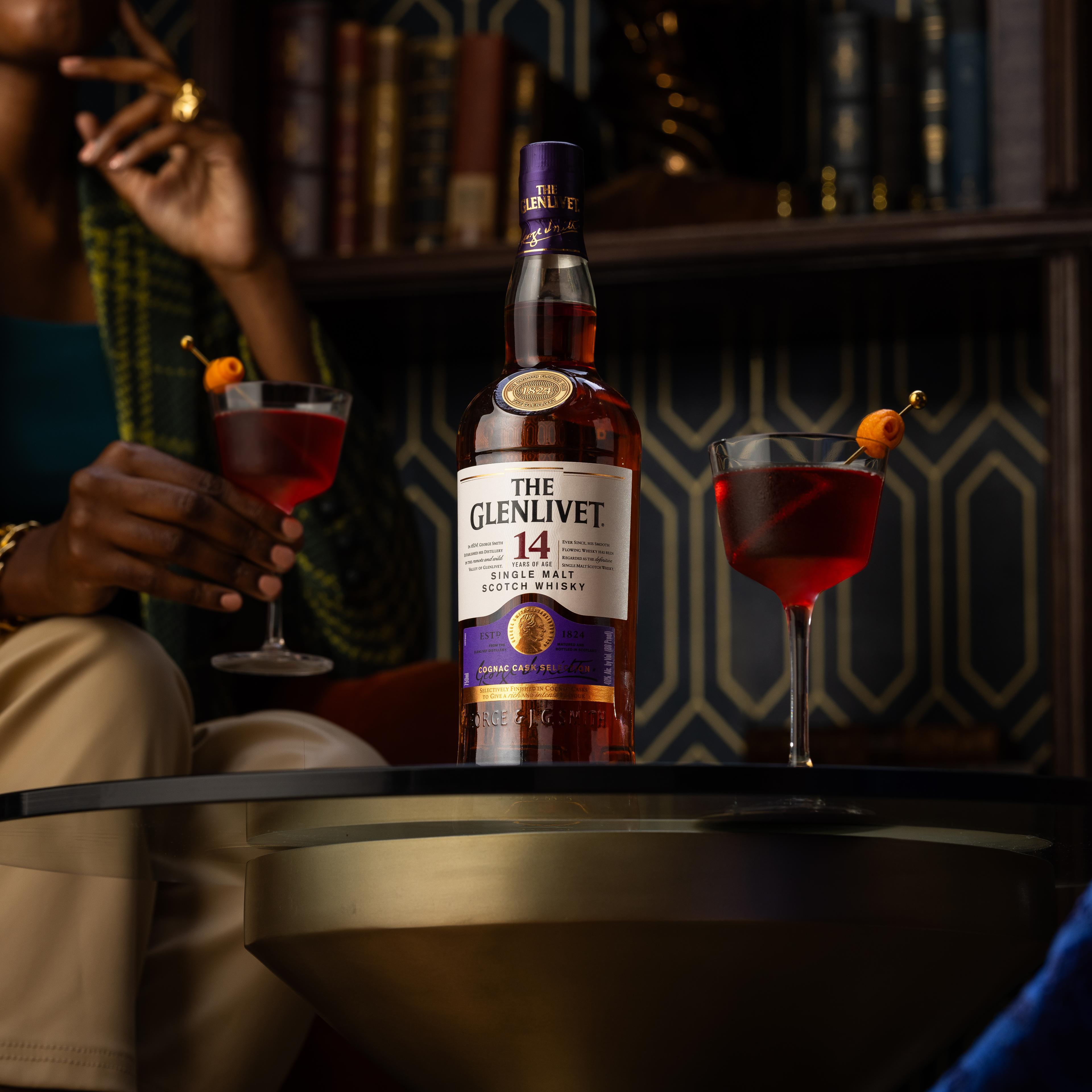 THE GLENLIVET 14 YEAR OLD SINGLE MALT SCOTCH WHISKY