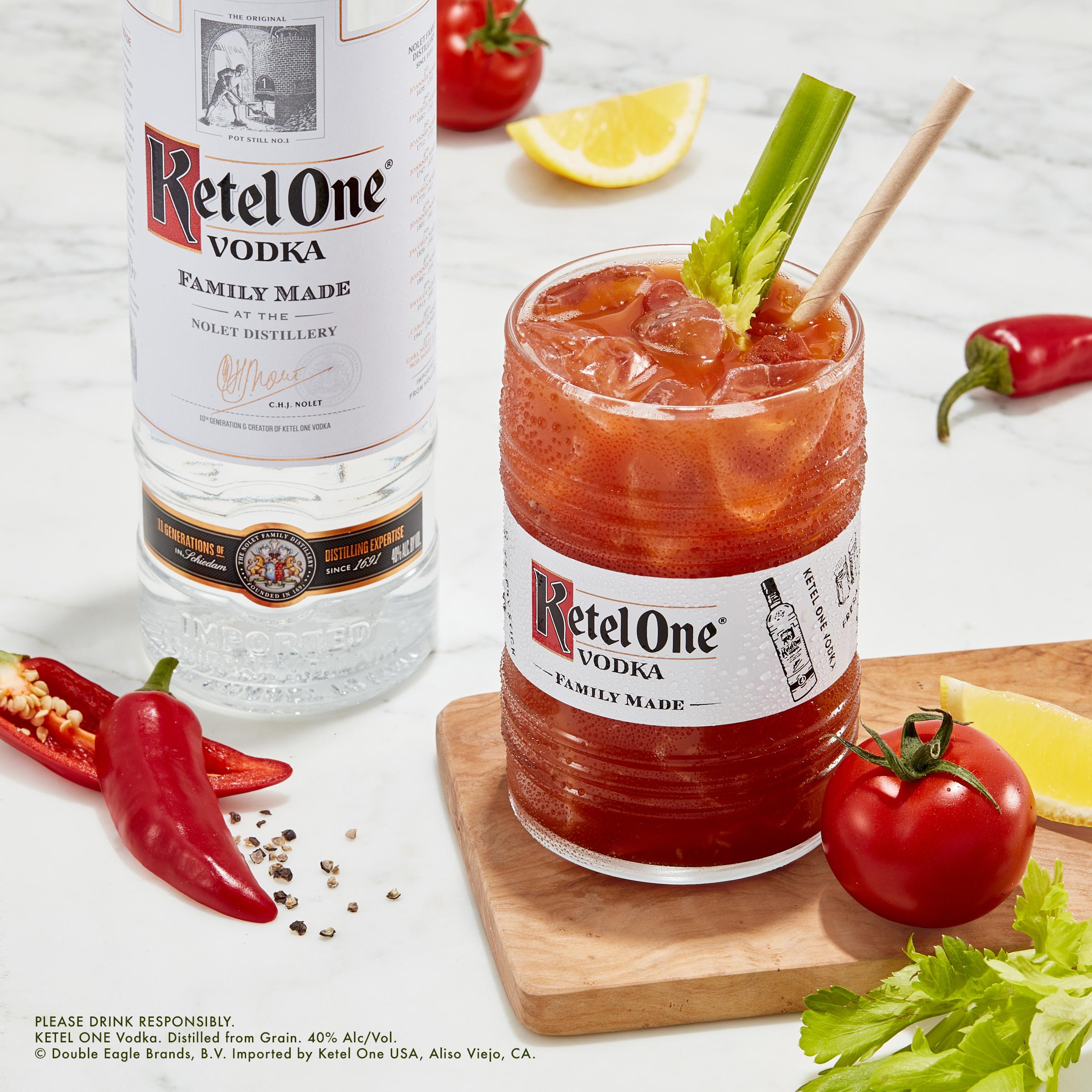 KETEL ONE VODKA WITH COCKTAIL SHAKER