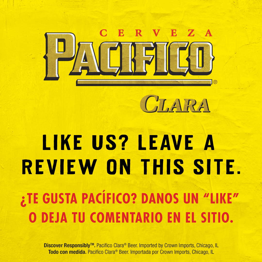 Pacifico Pale Lager Clara