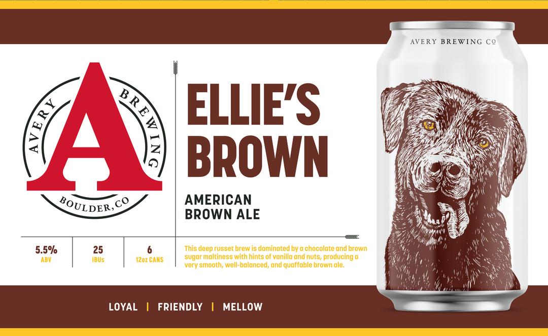 Avery Brewing Brown Ale Ellie's Brown