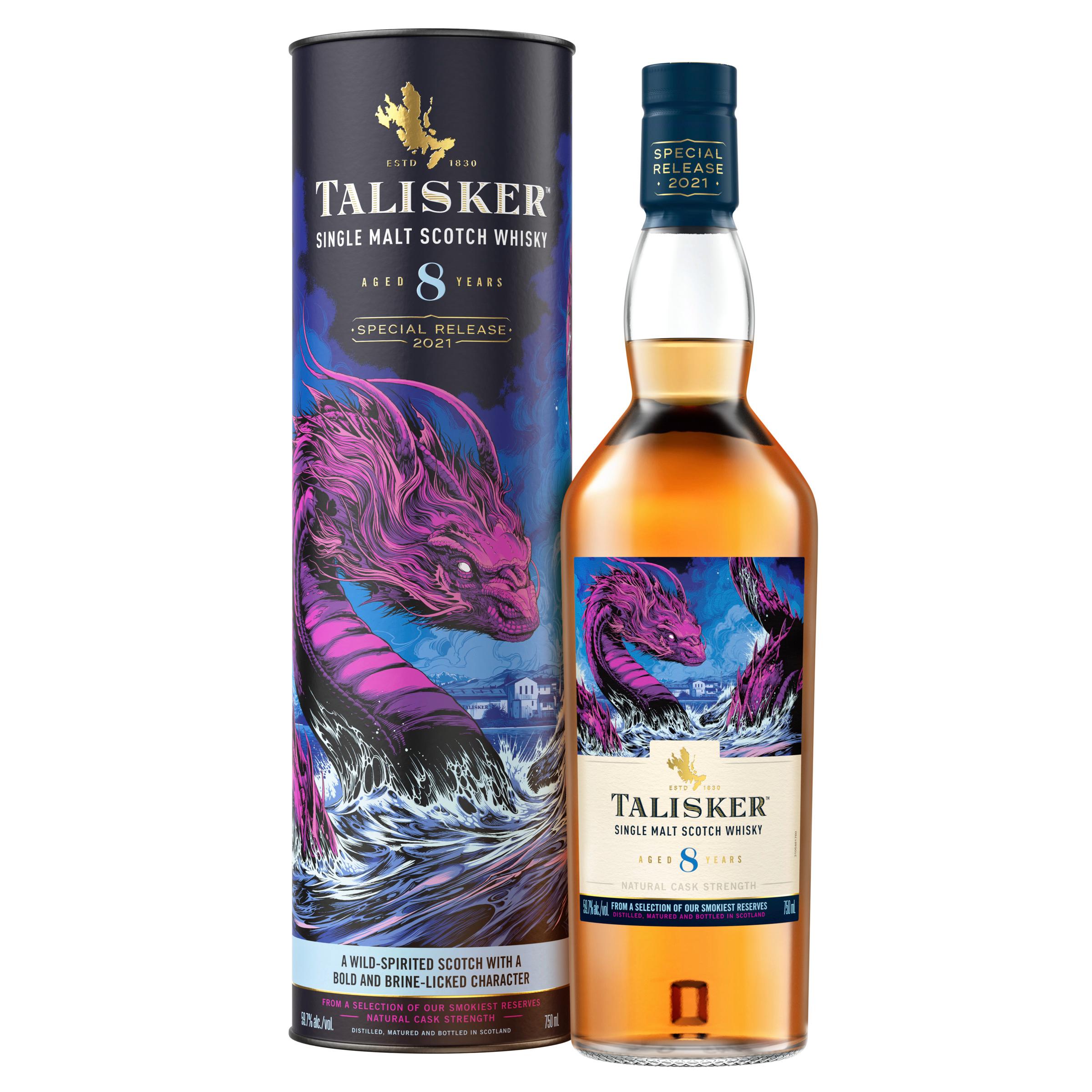 TALISKER 8 YEAR OLD 2021 SPECIAL RELEASE SINGLE MALT SCOTCH WHISKY