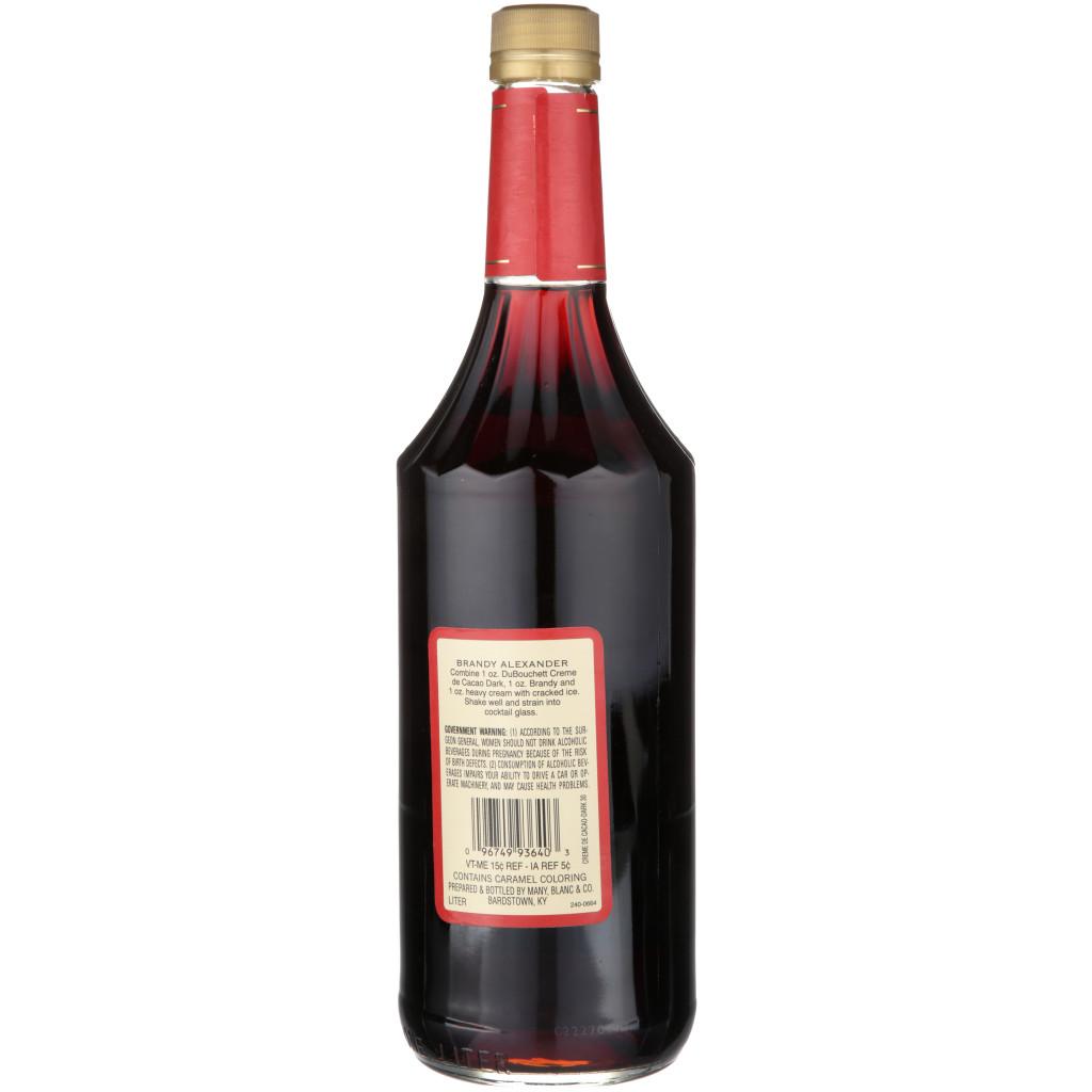 DU BOUCHETT DARK CHOCOLATE CREME DE CACAO LIQUEUR