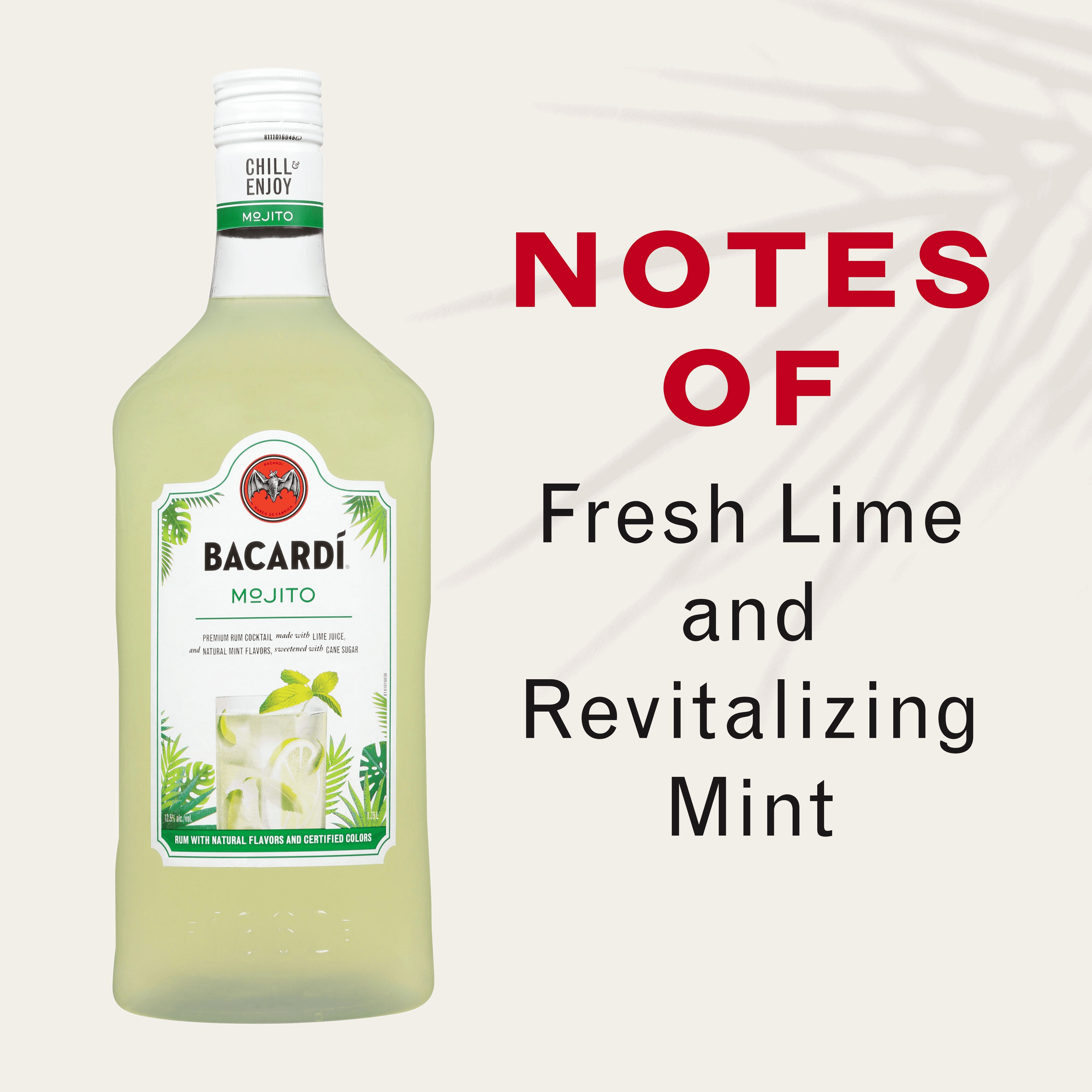 BACARDÍ MOJITO PREMIUM RUM COCKTAIL
