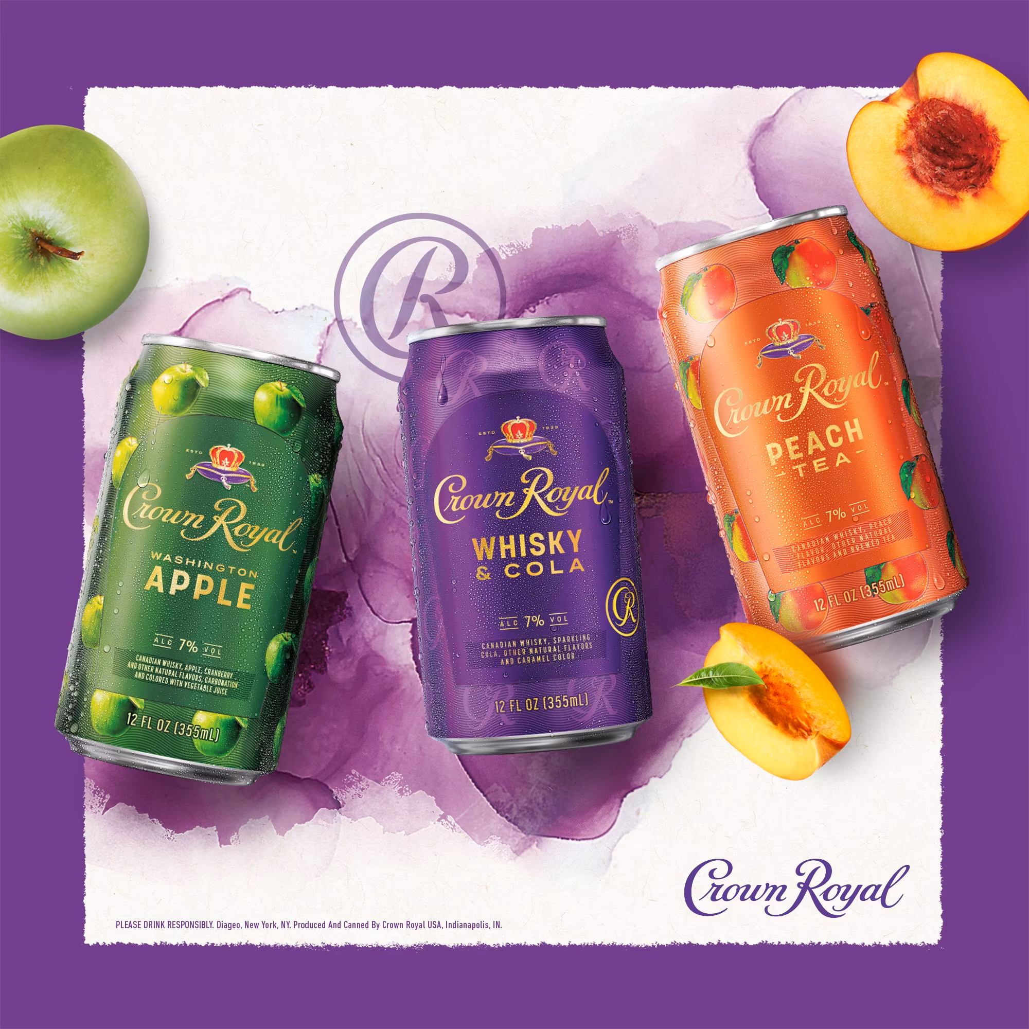 CROWN ROYAL WASHINGTON APPLE CANADIAN WHISKY COCKTAIL