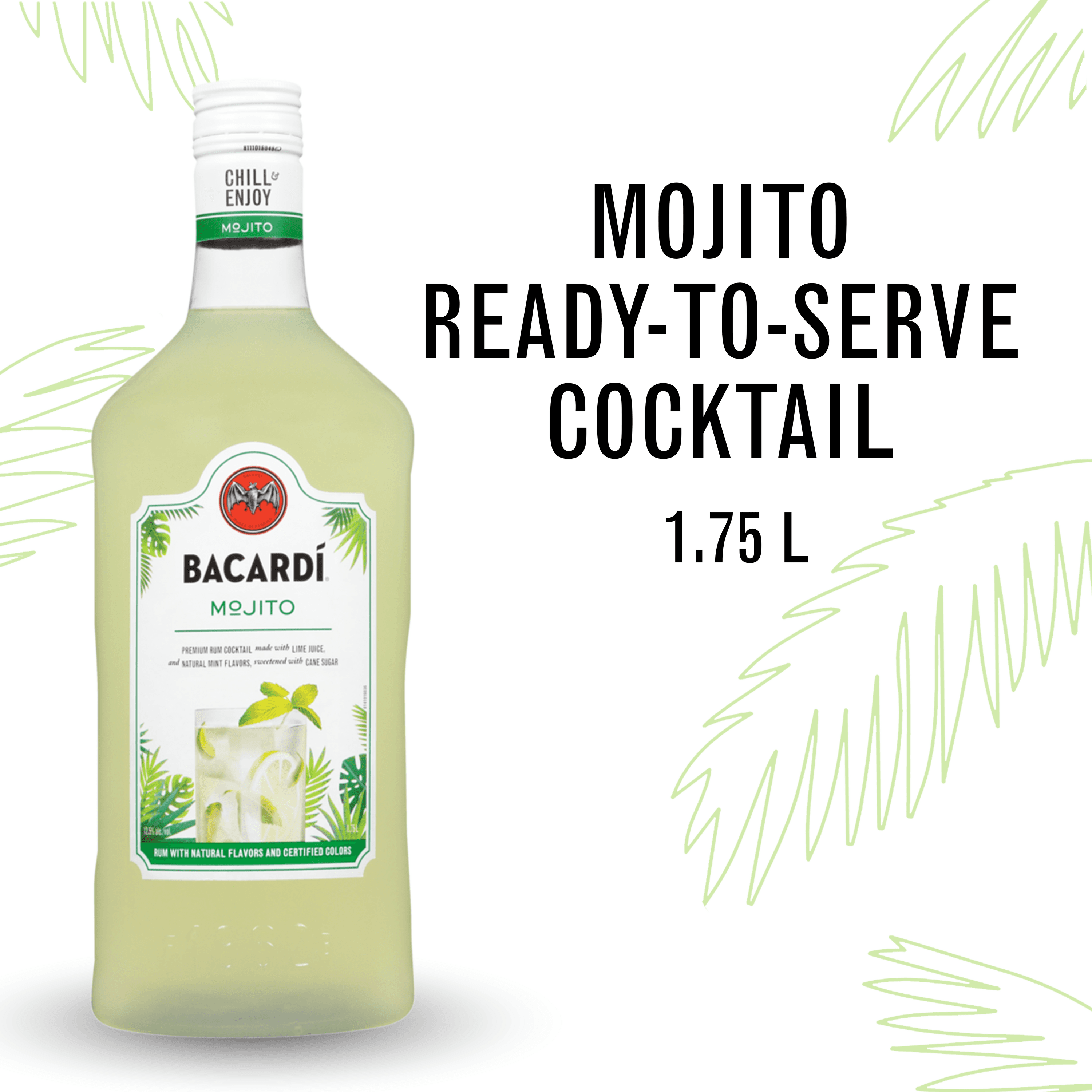 BACARDÍ MOJITO PREMIUM RUM COCKTAIL