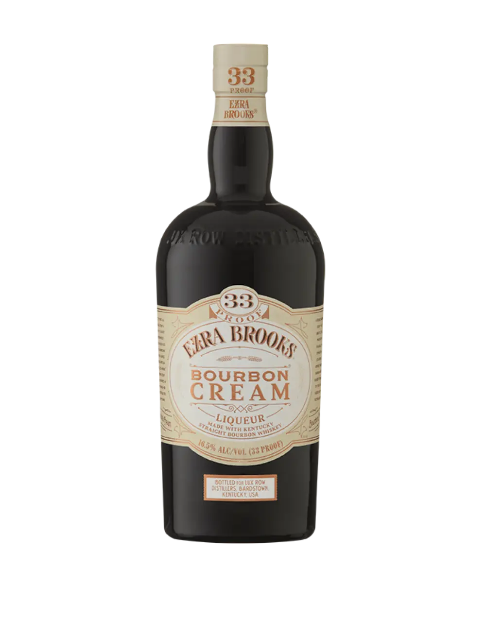 EZRA BROOKS BOURBON CREAM LIQUEUR
