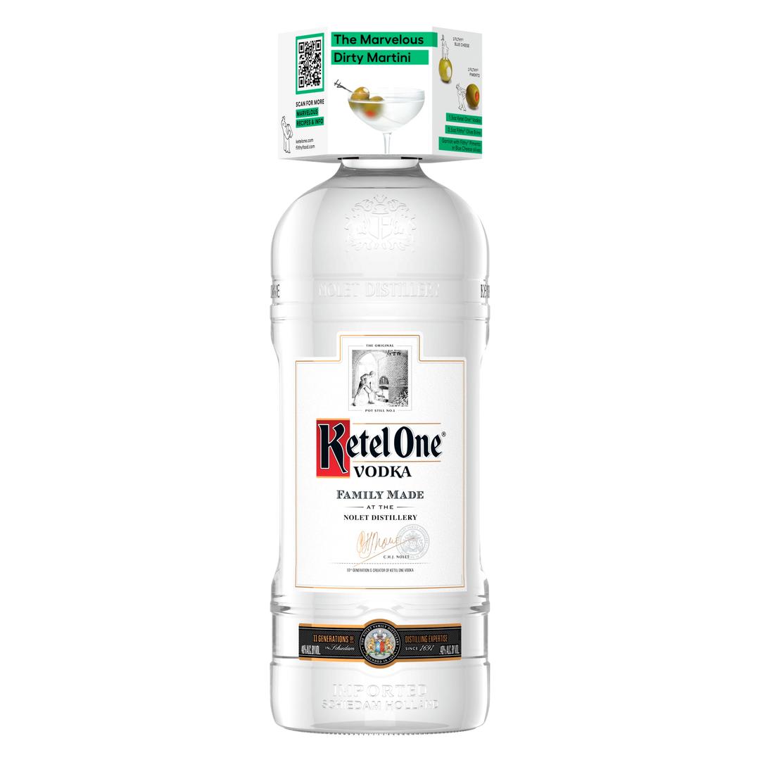 KETEL ONE VODKA WITH FOUR FILTHY FOOD STUFFED OLIVES