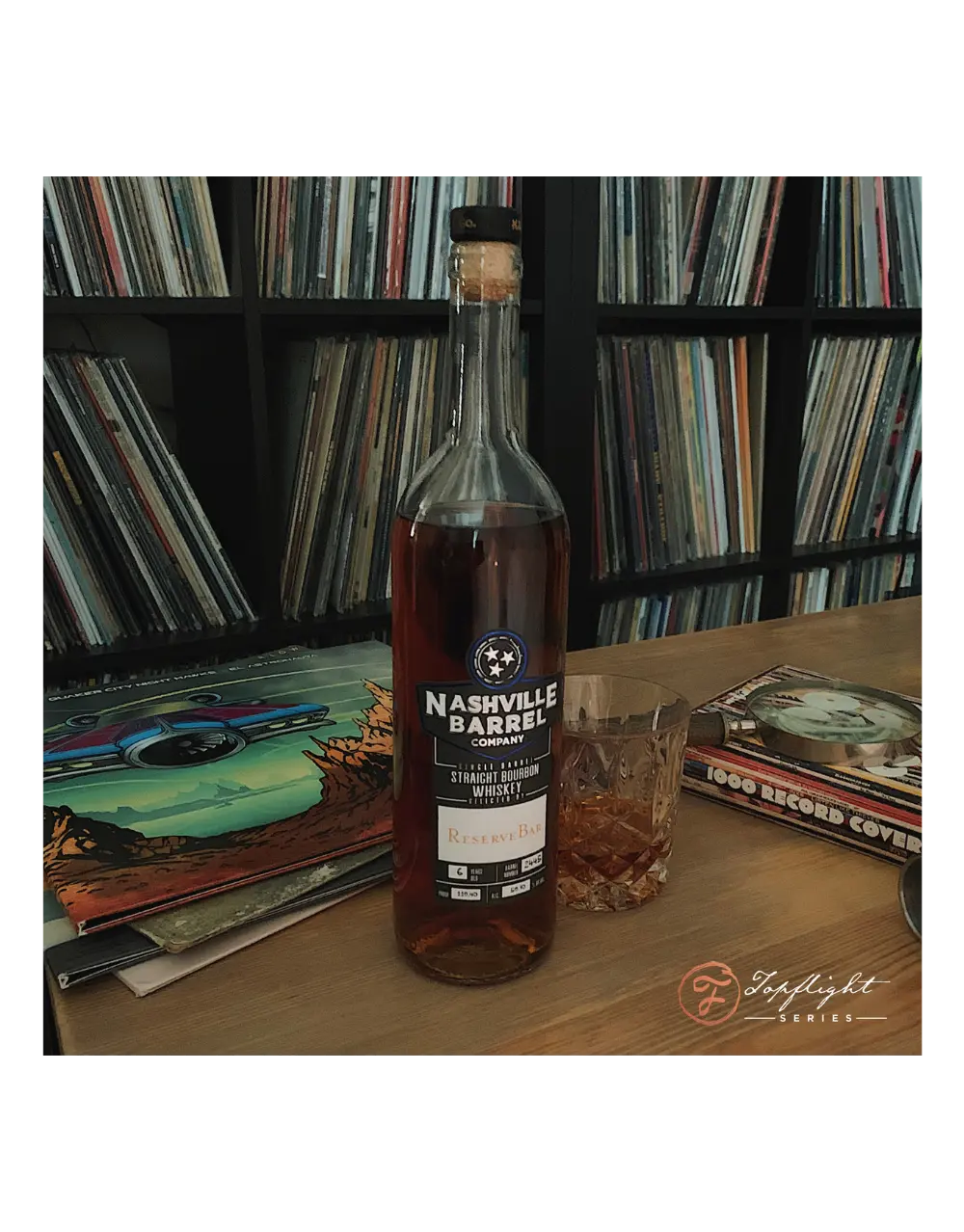 NASHVILLE BARREL COMPANY SINGLE BARREL STRAIGHT BOURBON WHISKEY S2B22