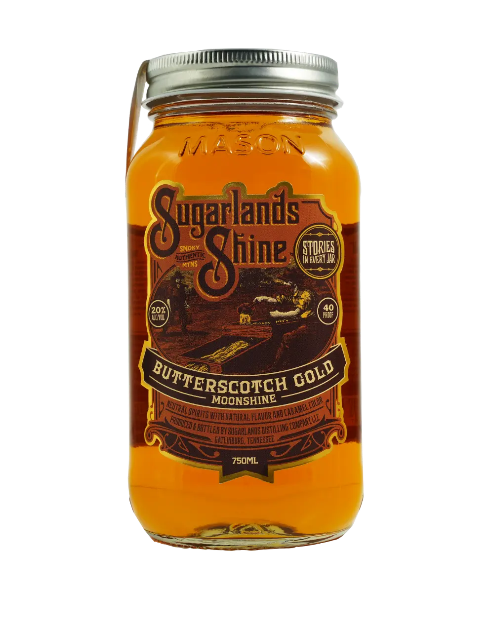 SUGARLANDS BUTTERSCOTCH GOLD MOONSHINE