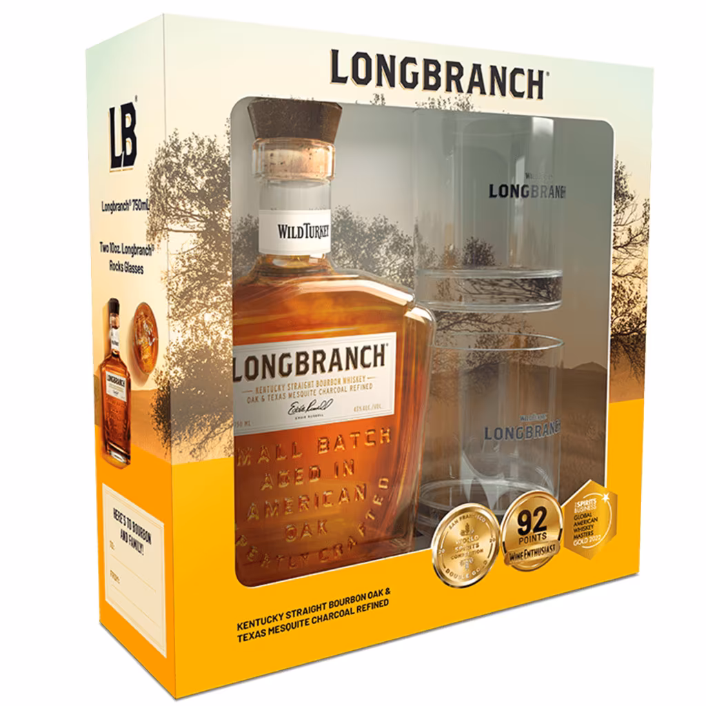 WILD TURKEY® LONGBRANCH™ BOURBON GIFT PACK