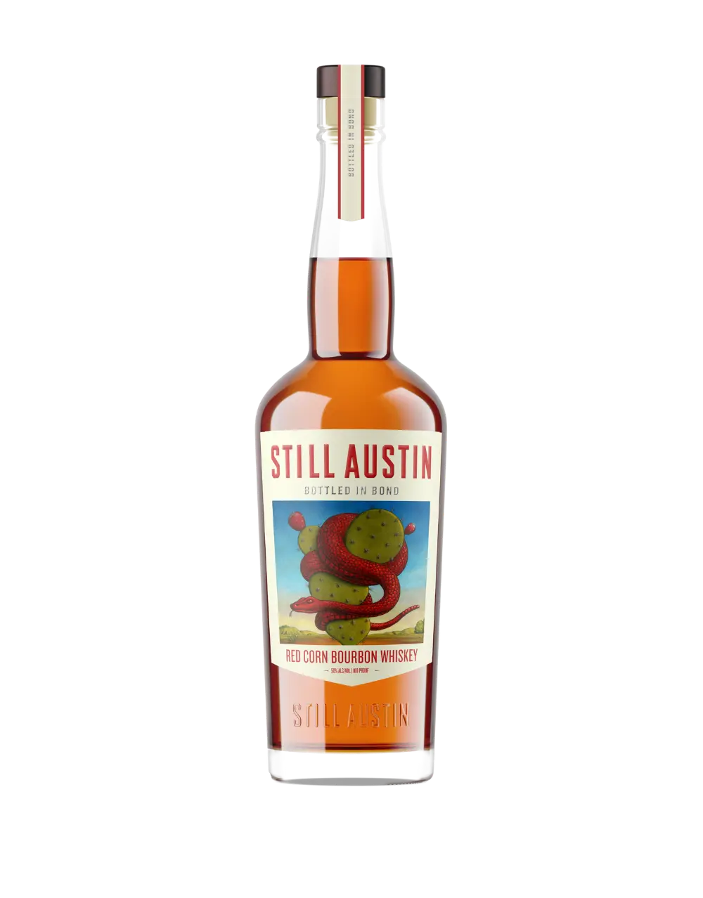 STILL AUSTIN BOTTLED IN BOND RED CORN BOURBON WHISKEY
