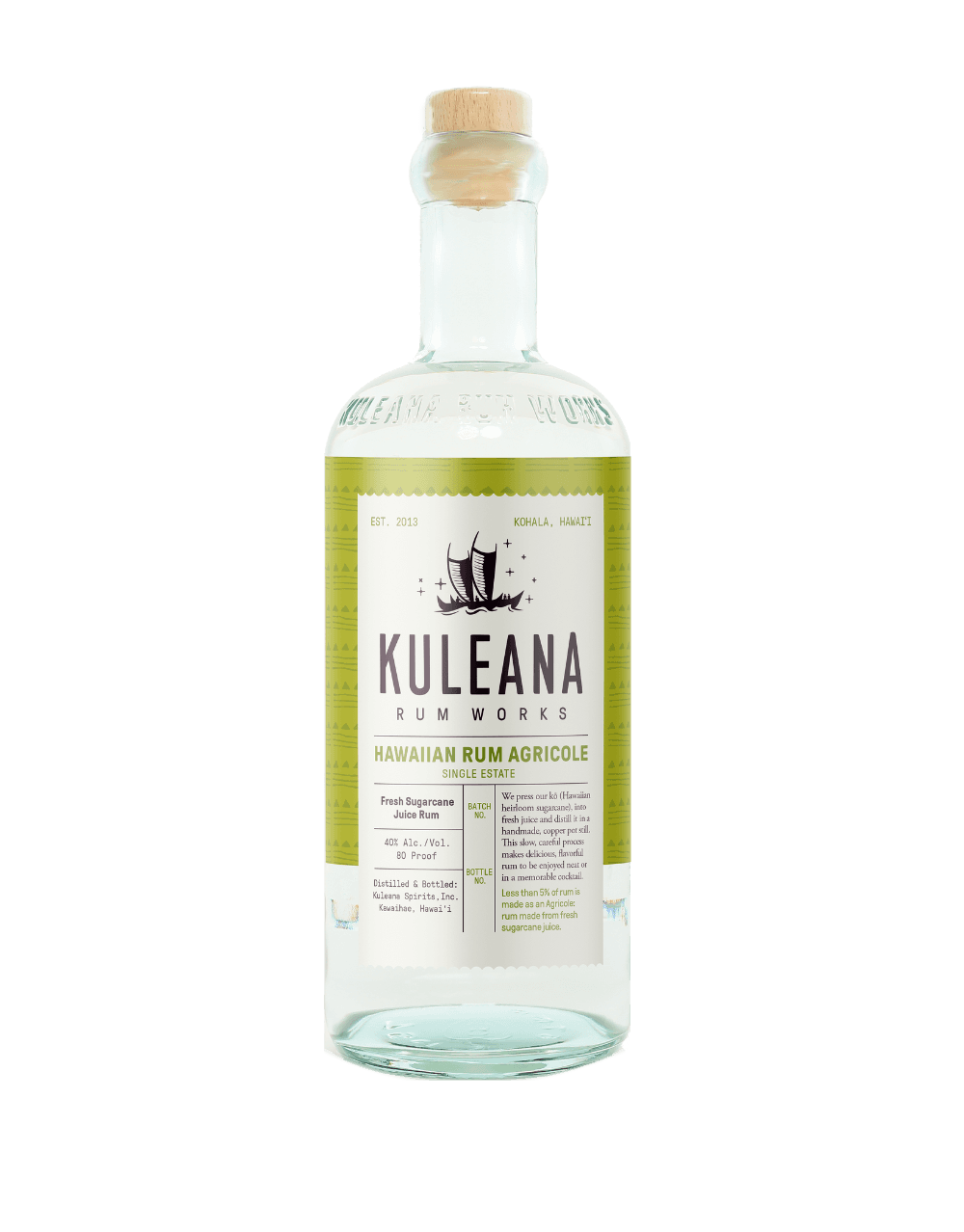 KULEANA HAWAIIAN AGRICOLE RUM