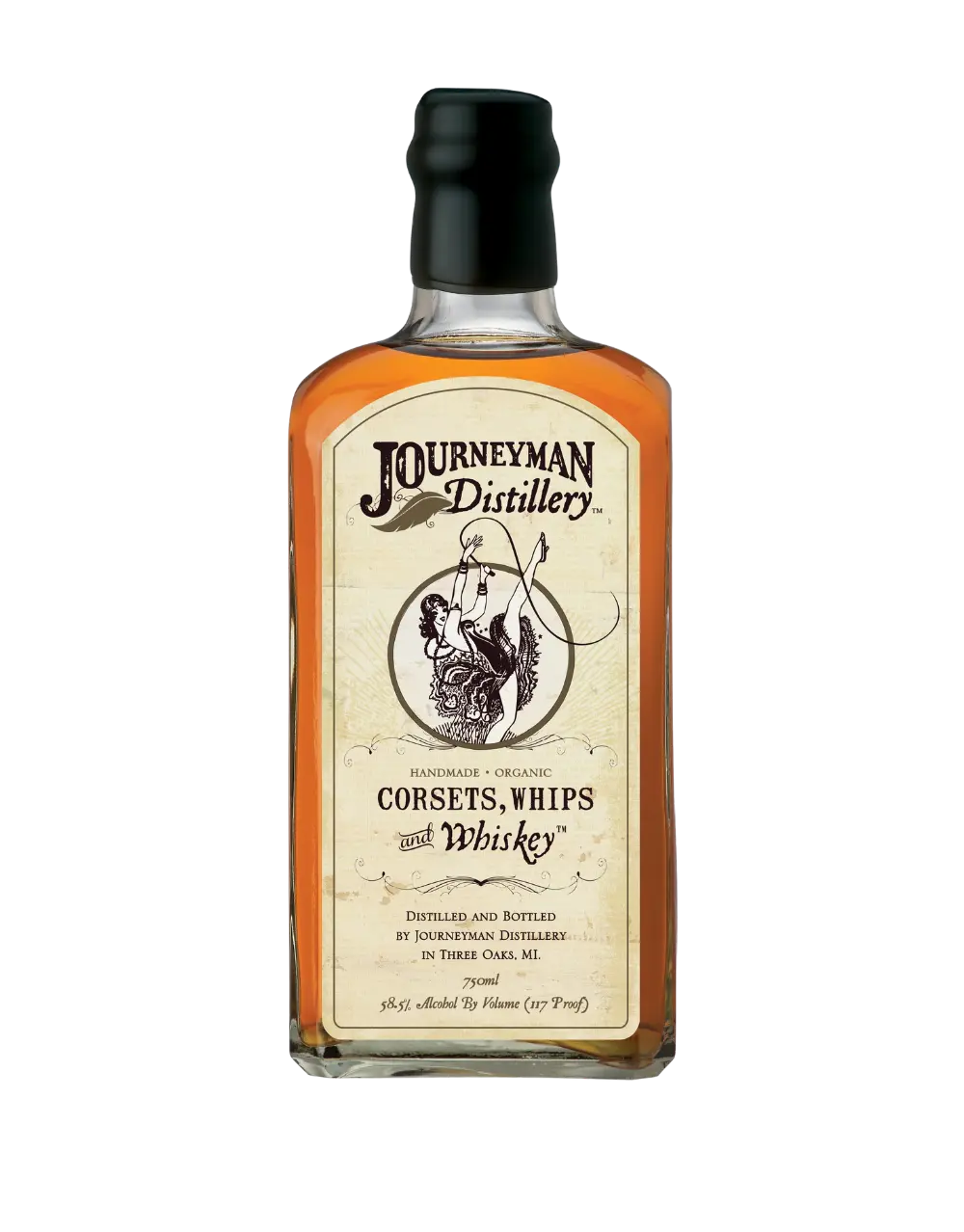 JOURNEYMAN DISTILLERY CORSETS, WHIPS & WHISKEY