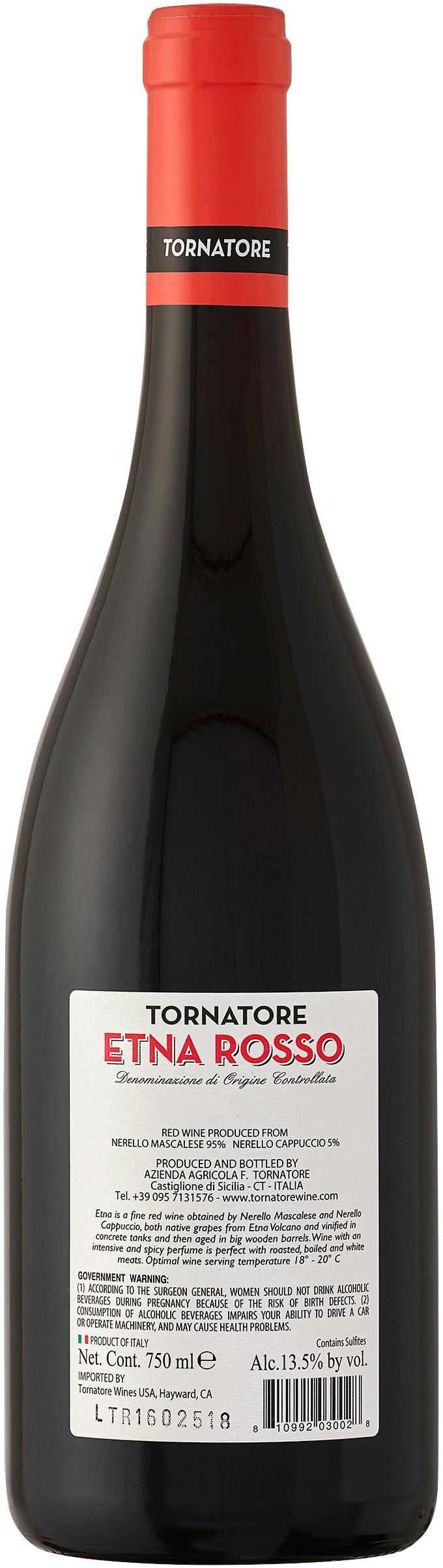 TORNATORE ETNA ROSSO RED WINE
