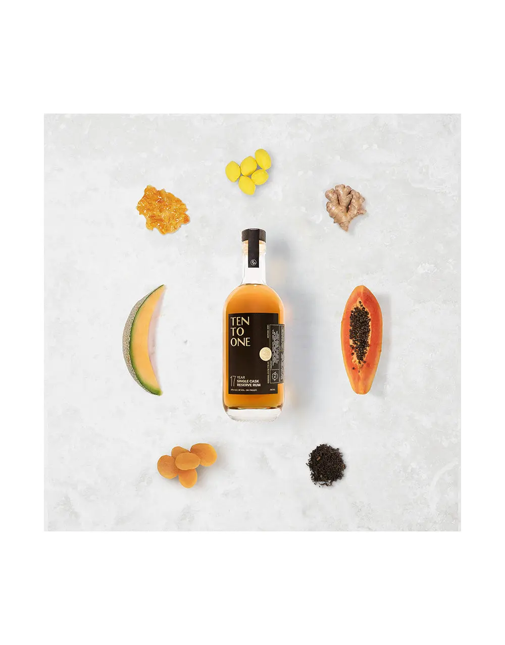 TEN TO ONE 17 YEAR OLD SINGLE CASK RESERVE RUM