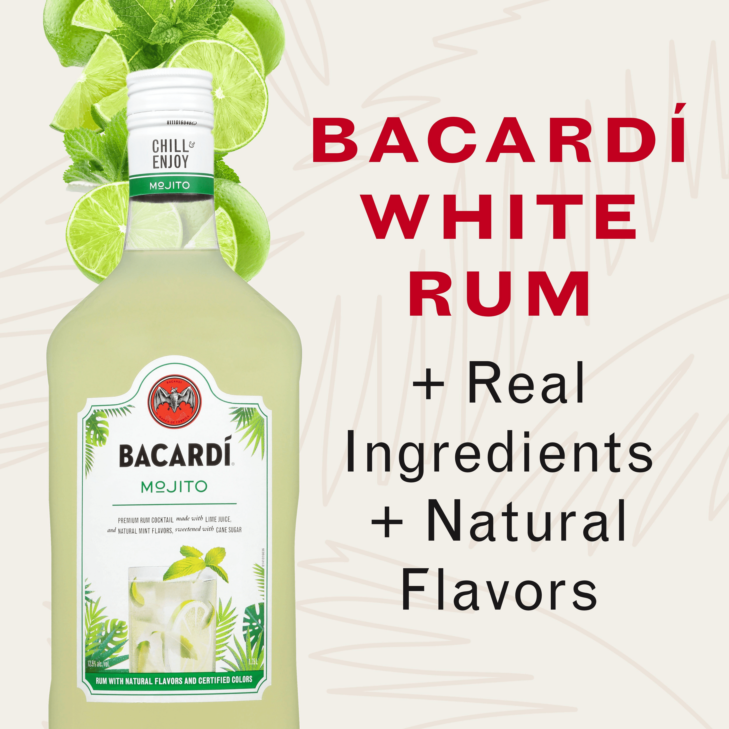 BACARDÍ MOJITO PREMIUM RUM COCKTAIL