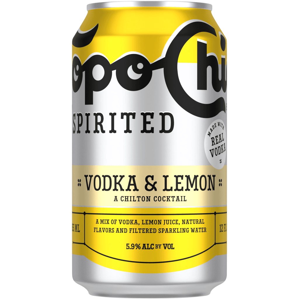 TOPO CHICO SPIRITED VODKA & LEMON CHILTON COCKTAIL