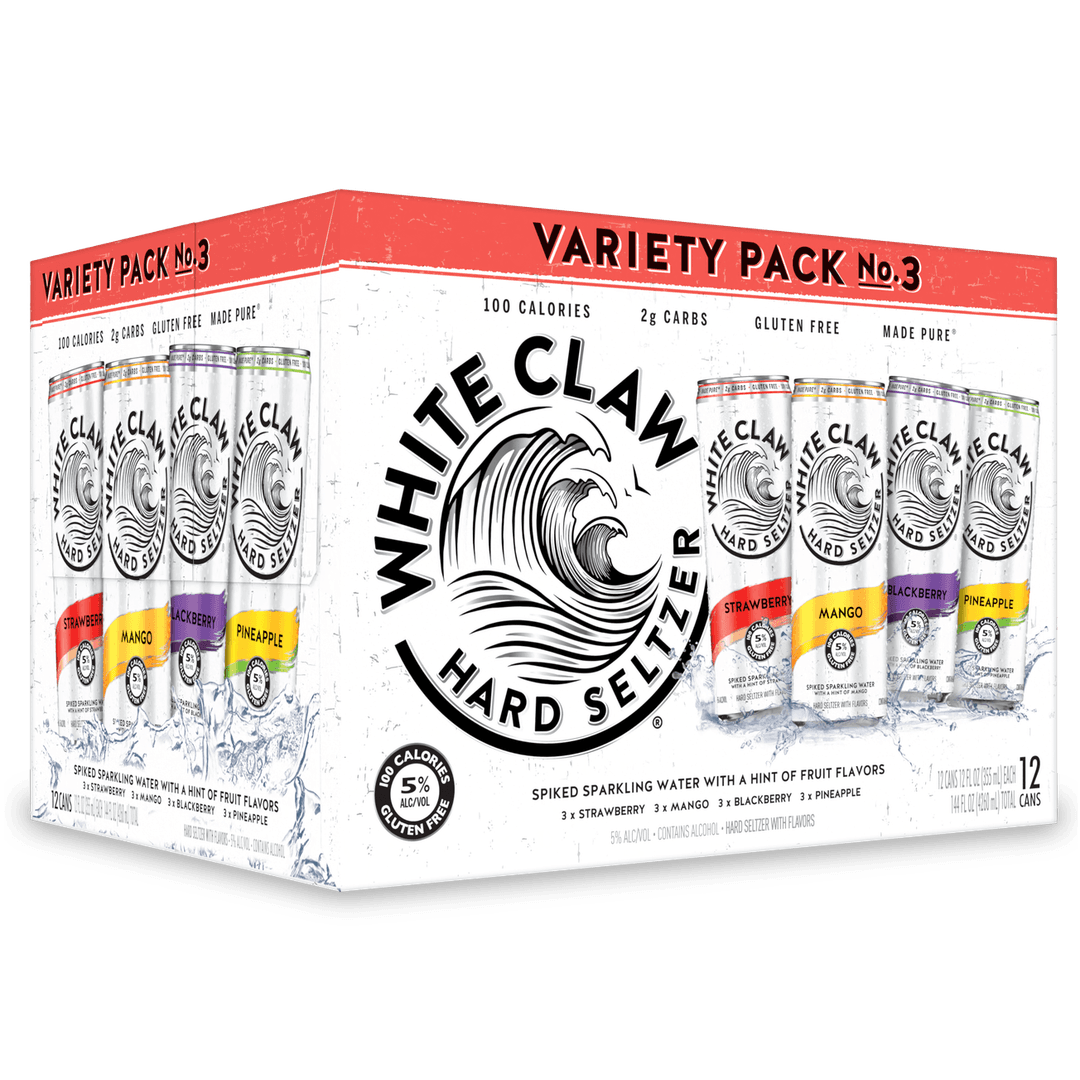 White Claw Hard Seltzer Variety Pack No.3