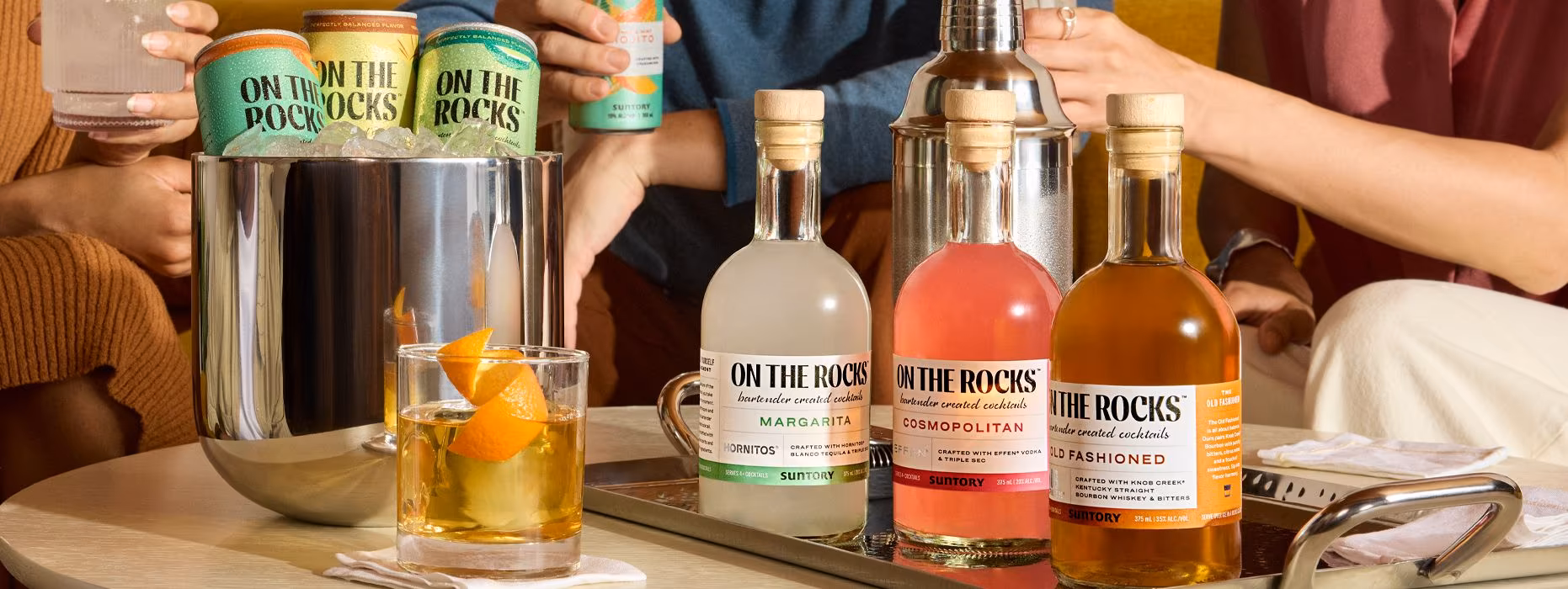 On the Rocks Cocktails