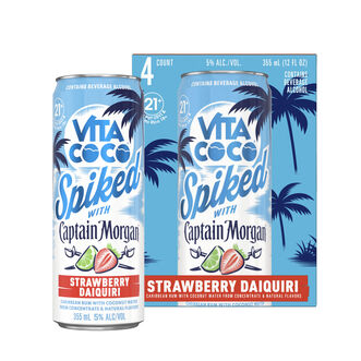 Vita Coco Spiked with Captain Morgan Strawberry Daiquiri, , main_image_2