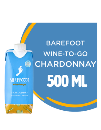 Barefoot-To-Go Chardonnay White Wine Tetra, , main_image_2