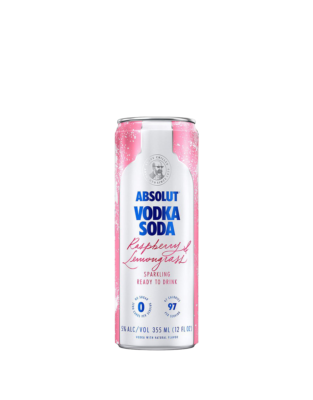 Absolut Vodka Soda Raspberry & Lemongrass, , main_image