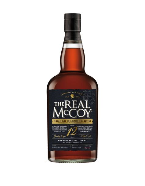 The Real McCoy 12 Year Aged Rum, , main_image