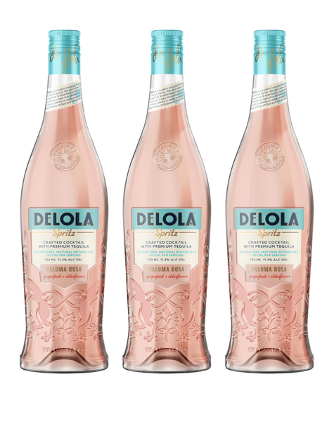 3-Bottle Delola Paloma Rosa Spritz (750ml), , main_image