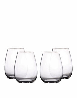 Marquis By Waterford "Moments" 18.6oz Stemless Wines - Set of 4, , main_image