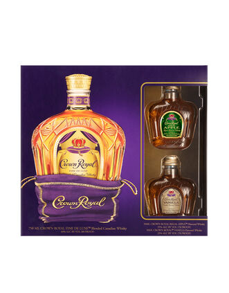 Crown Royal Fine De Luxe Blended Canadian Whisky Gift Set - Main