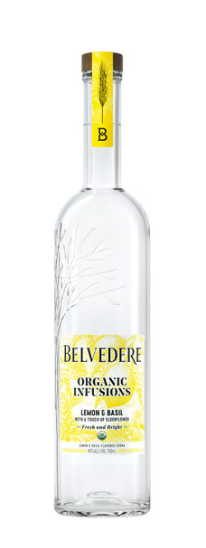 Bevedere Organic Infusions Lemon & Basil Vodka - Holiday Wine Cellar