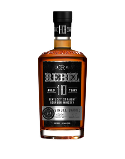 Rebel 10 Year Single Barrel Bourbon Whiskey, , main_image