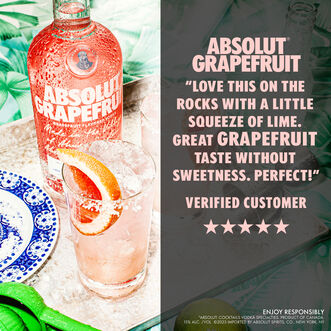 Absolut Grapefruit Vodka - Attributes