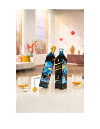 Johnnie Walker Blue Label Blended Scotch Whisky, Limited Edition Year of the Rabbit - Lifestyle