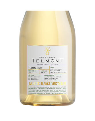 Telmont Blanc De Blancs Vinothèque 2006 - Attributes