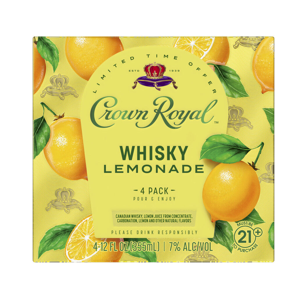 Crown Royal Whisky Lemonade Cocktail, , main_image